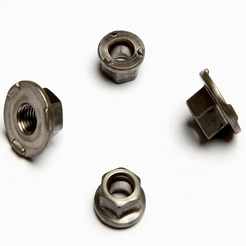 6 प्रक्षेपण हेक्स वेल्ड नट Flange संग