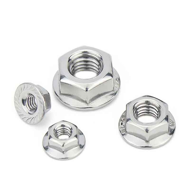 फ्ल्यान्जको साथ चिसो बेन्ट हेक्सागन नट