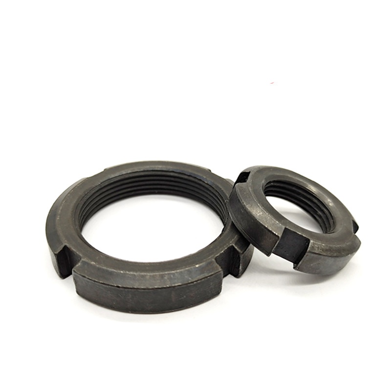 डबल सुरक्षित स्लटेड लक राउन्ड नट