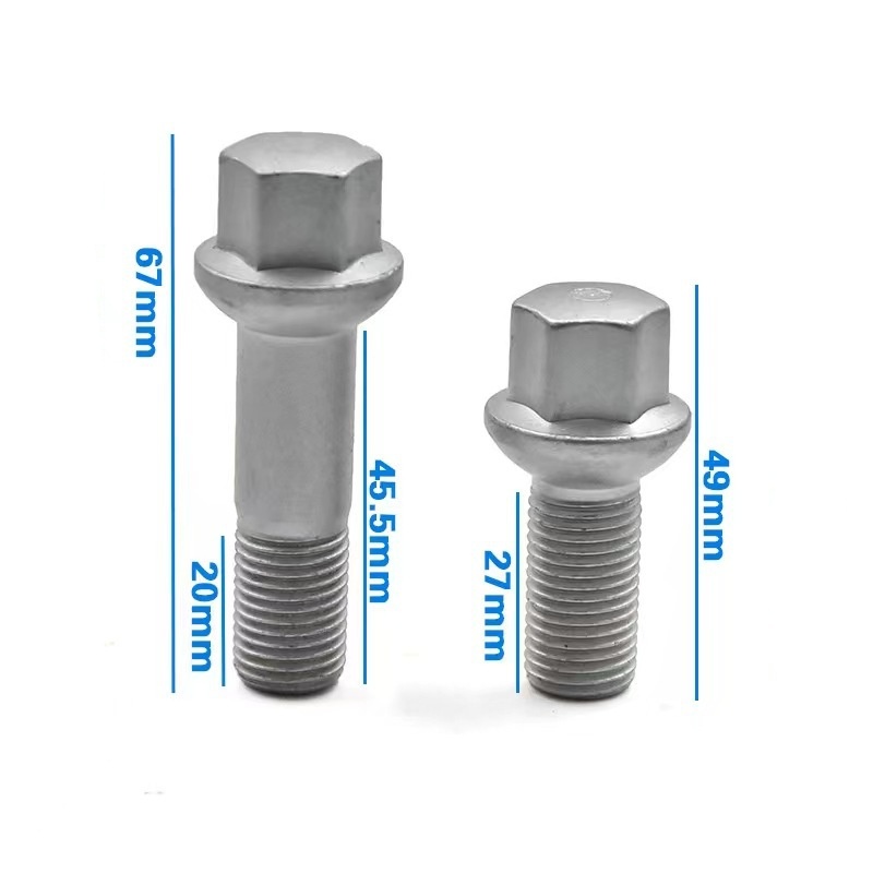 हेक्सागावन हेड हेड बोल्टहरू ठूलो flanges संग