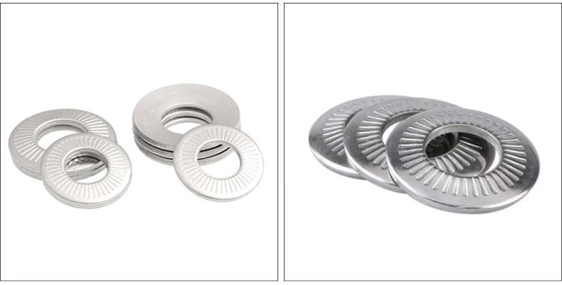 Conical Knurled Spring Washers