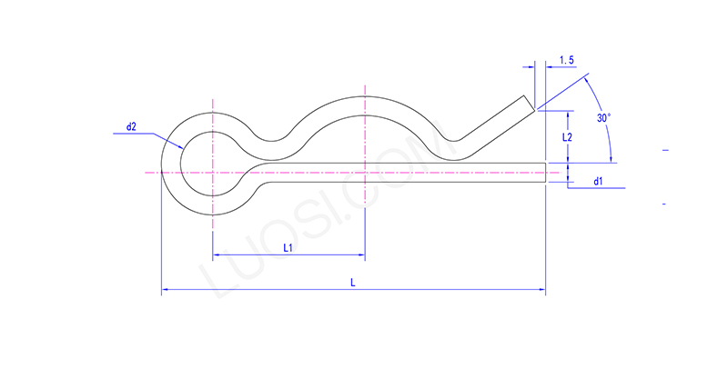 High Tensile Lock Pins High Tensile Lock Pins