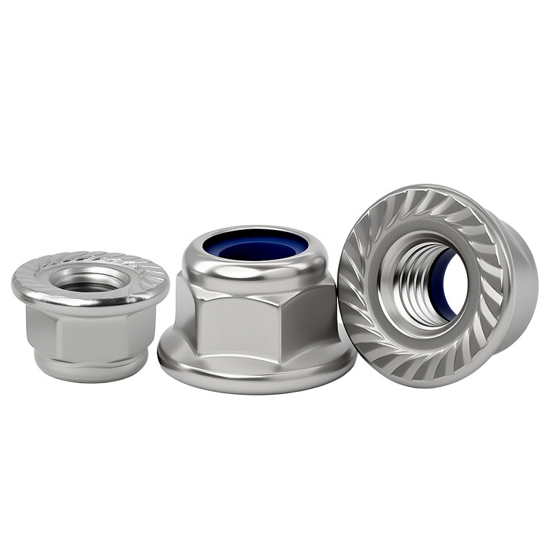 प्रचलित टोक़ प्रकार हेक्सागन नट्स फ्ल्यान्जको साथ