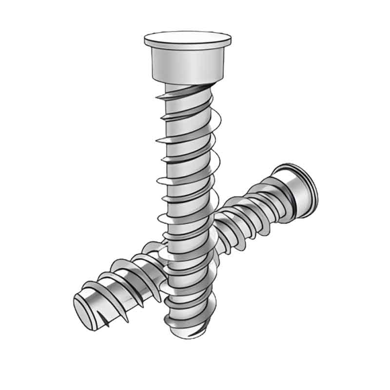 प्लास्टिकका लागि वेल्ड स्टडहरू